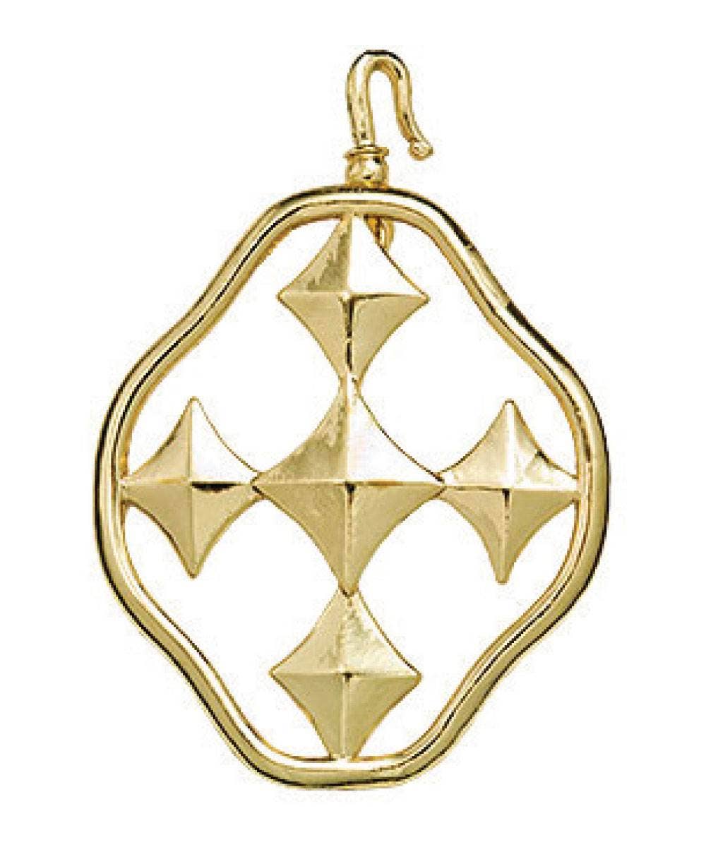 Gracewear Collection - Wholesale Pendant/Charm Necklace - Plated Pendant Enhancer0