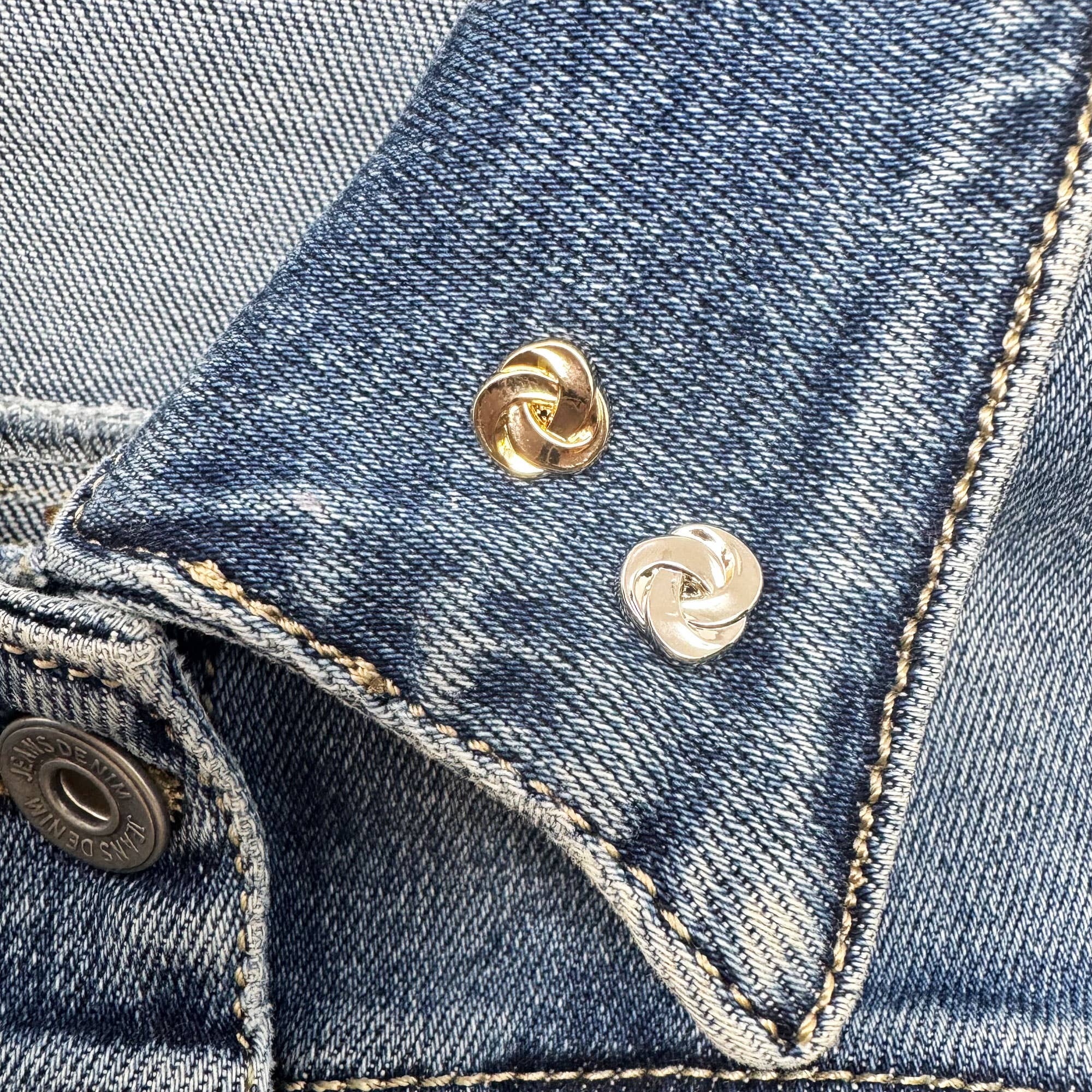 Lovethelinks Ltd – wholesale Brooch – Modesty Knot Pin Brooch0