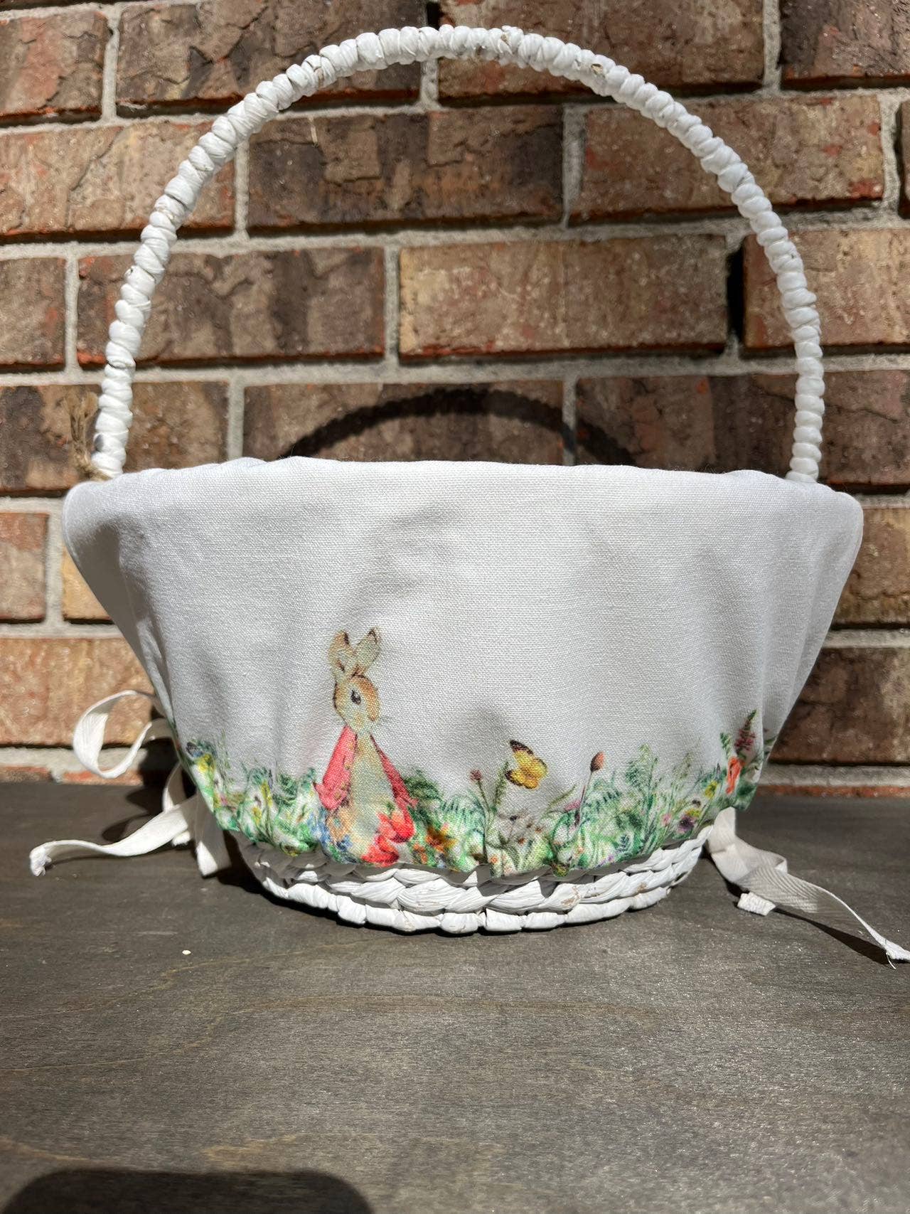 LoveFarmhouseCraft - Wholesale Basket - Kids & Baby - Rabbit Easter basket liner,easter basket liner boy or girl3