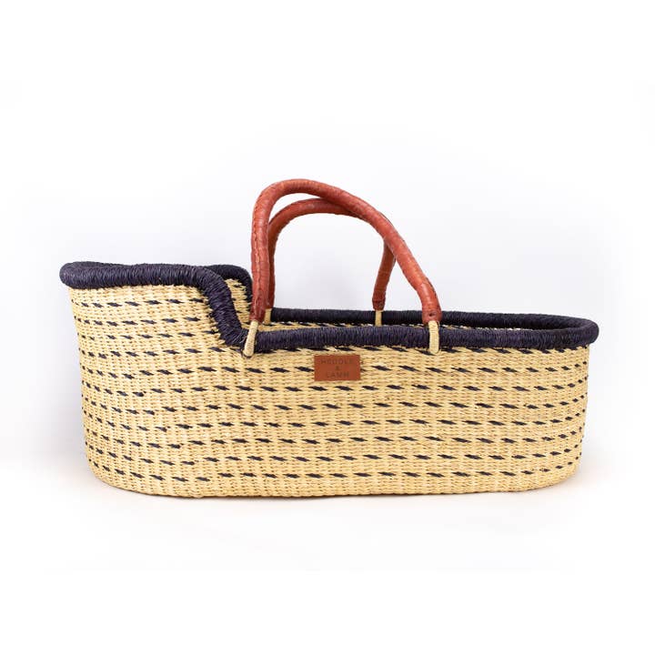 Heddle & Lamm - Wholesale Wieg - Baby - Kobi Moses mand