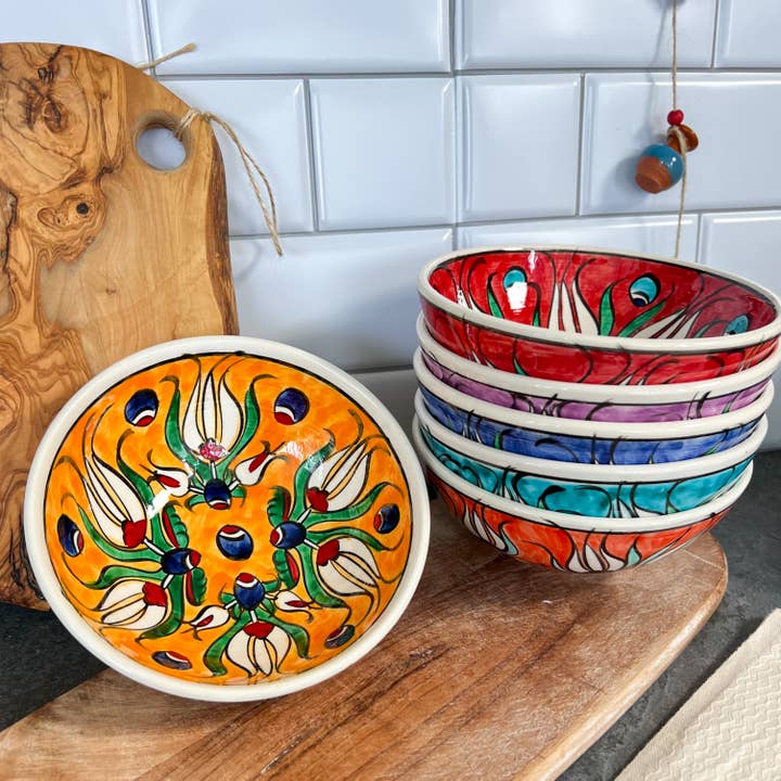 Umays Boho - Wholesale Bowl - Large Ceramic Bowl, Handmade Ceramic Bowl, Kitchen Decors3