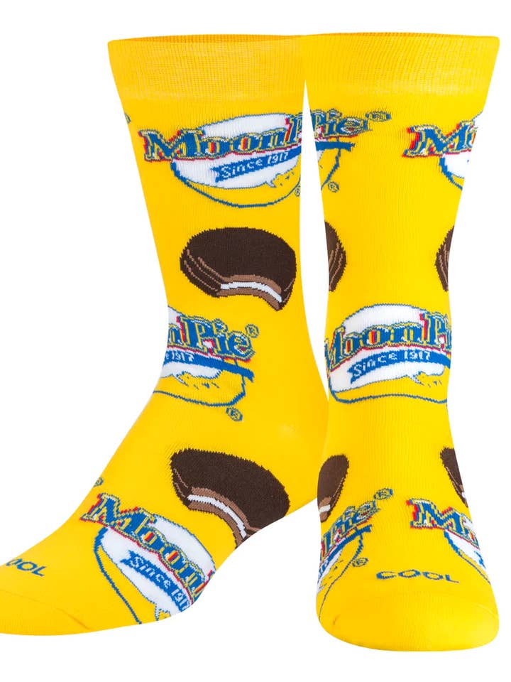 MoonPie Direct - Wholesale Socks - Unisex - MoonPie Socks - yellow