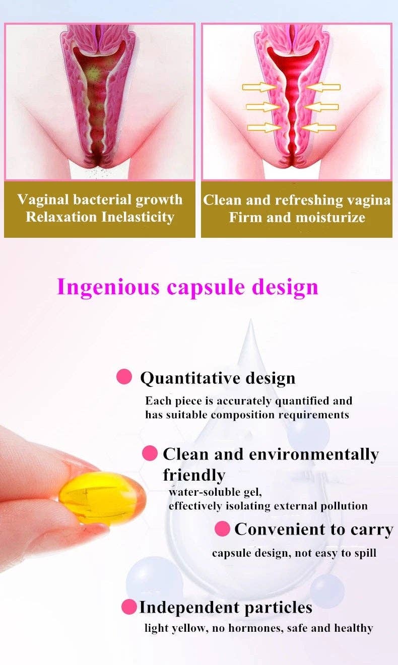 VIGOR - Wholesale Oral Supplement/Vitamin - Yoni Tightening Capsules - Vaginal Protection - Cookie Tight6