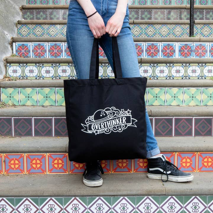 Overthinker Tote Bag per la vendita all'ingrosso da parte di BETTIE CONFETTI