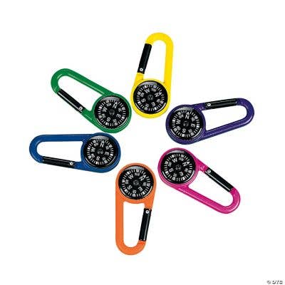 Fun Express - Wholesale Navigational Compass - PLASTIC COMPASS CLIPS1