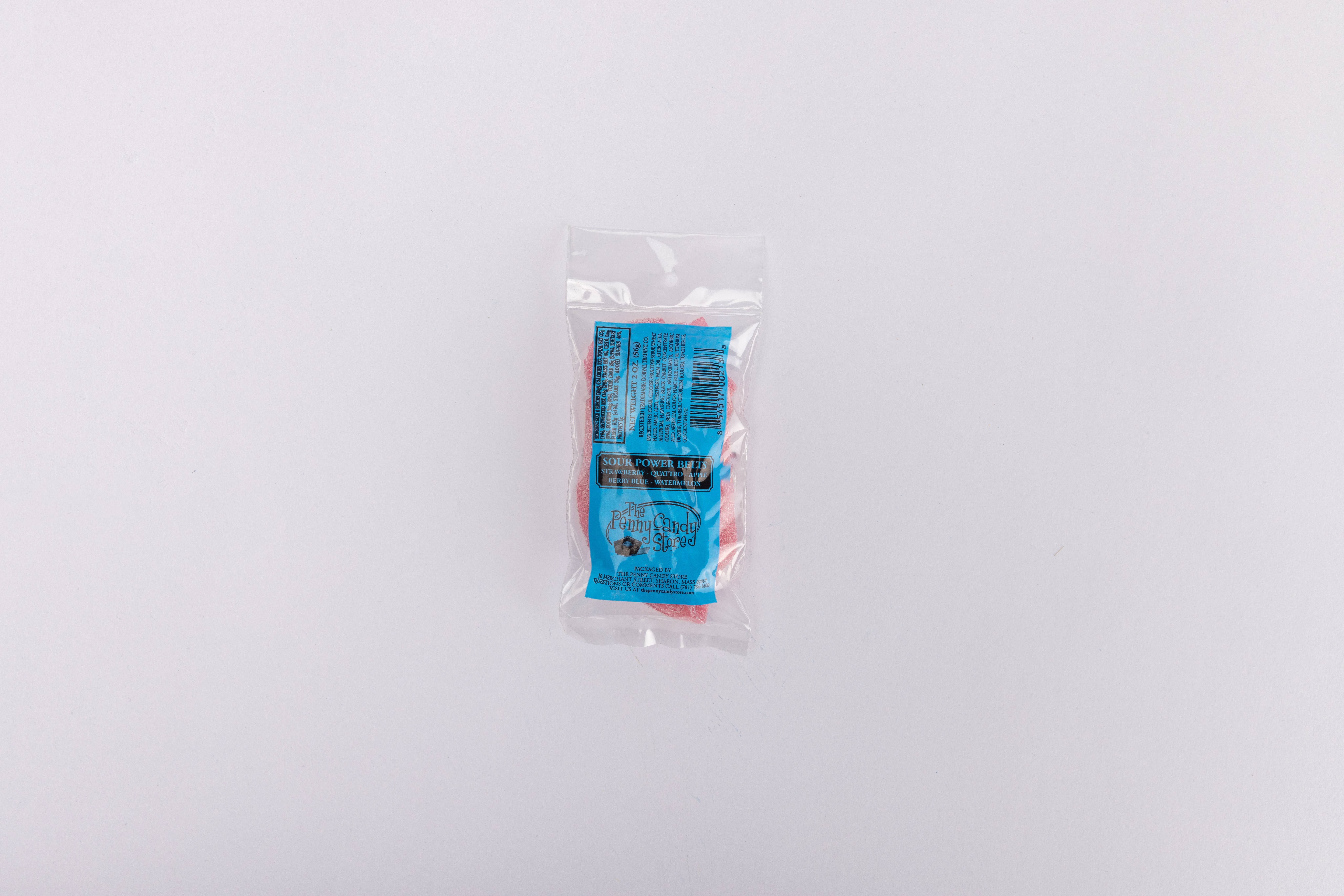 The Penny Candy Store - Wholesale Gummy - Strawberry Sour Belts1