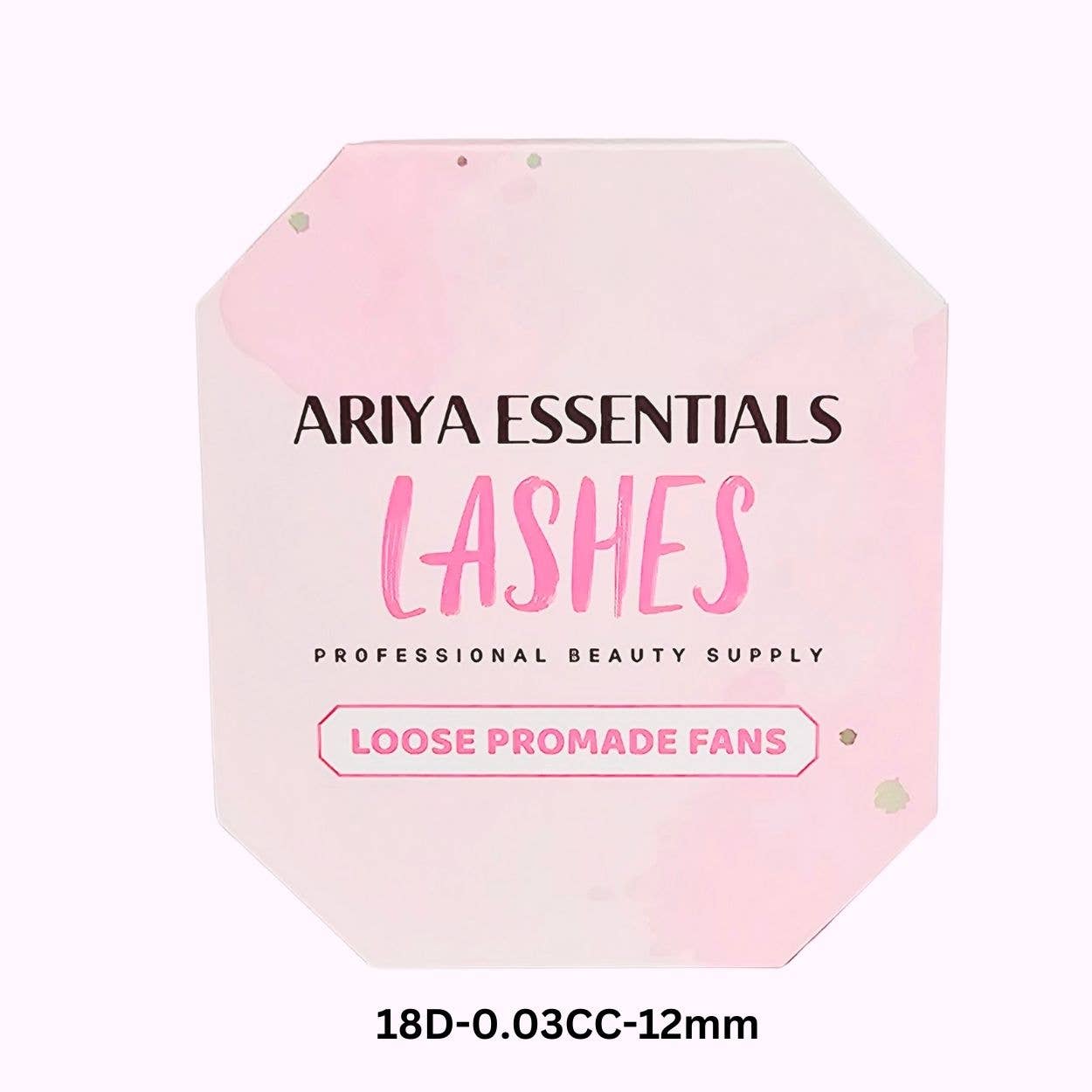 6Sense Essentials Corp. - Vendita all'ingrosso Ciglia finte - Extension ciglia Premium Promade Loose Fans | 18D-0.03CC-12mm0