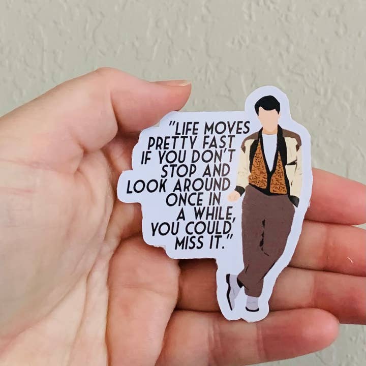 Oily Graphic Creations - Wholesale Sticker - Ferris-80s Movie Stickers/Magnet