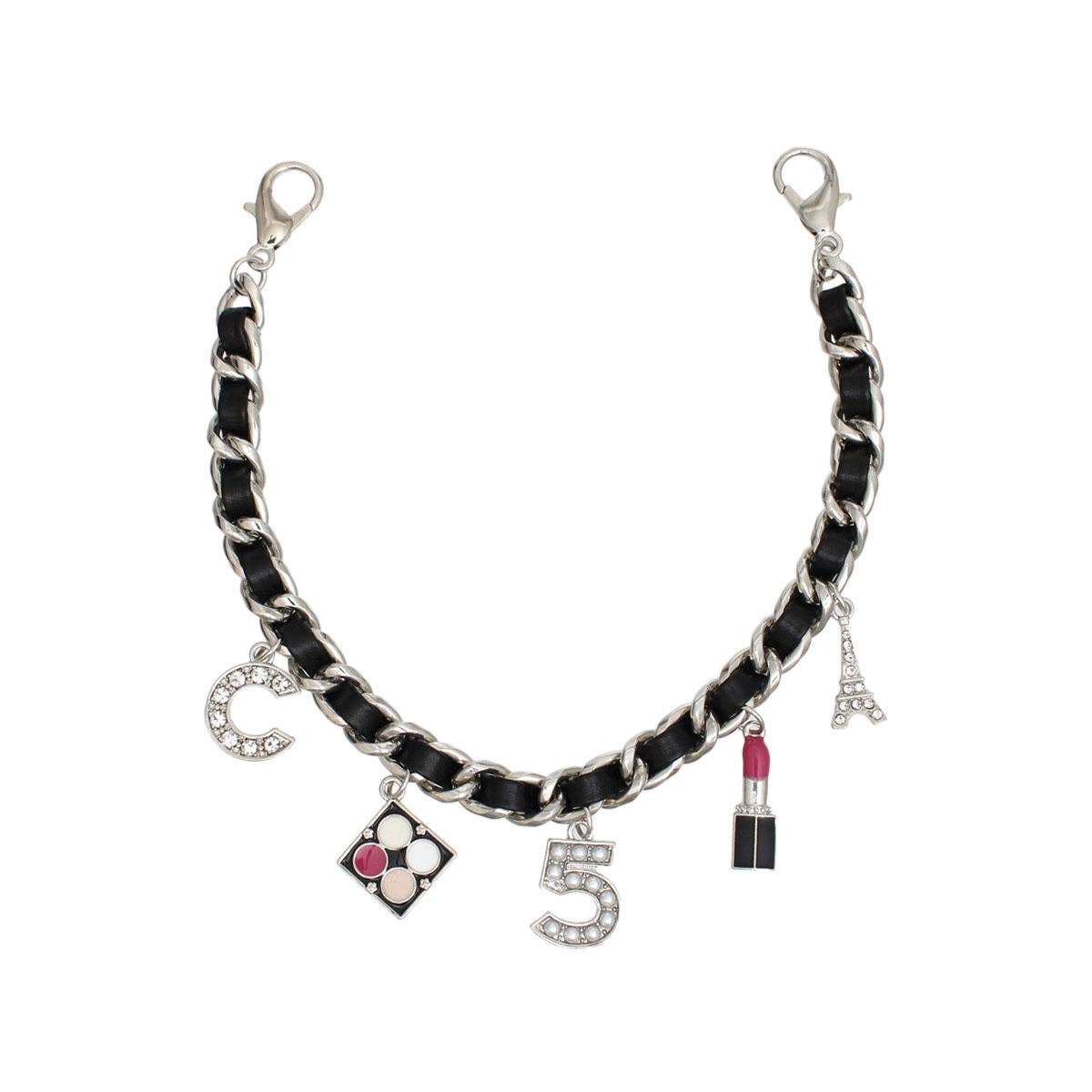 Mini Bucket Black Quilted Parisian Charm Bag for wholesale on Faire4