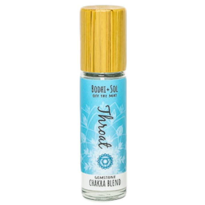 Throat Chakra Essential Oil Roller for wholesale by Bodhi + Sol