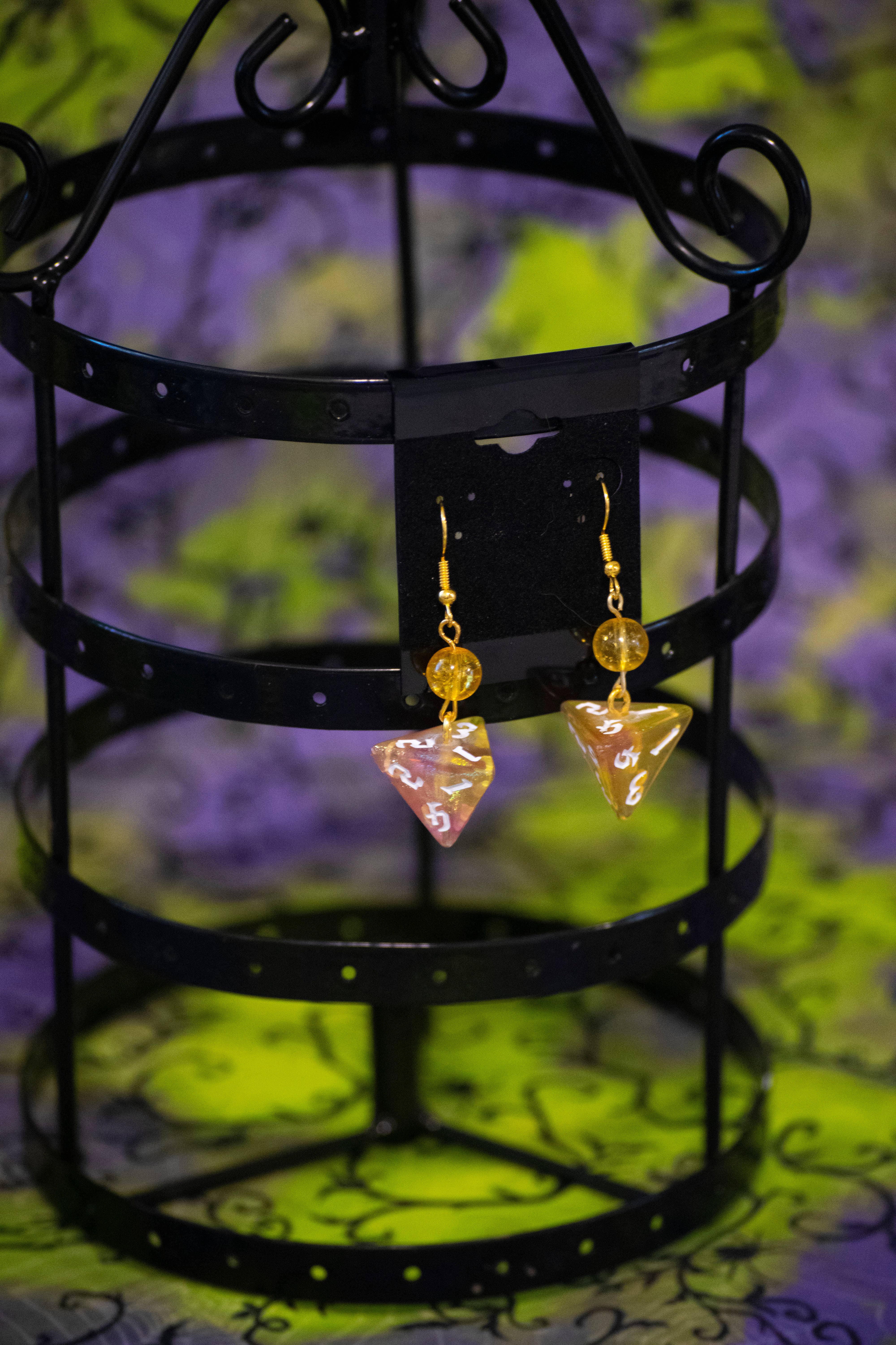 Melody's Menageries (Critical Crystals) - Wholesale Jewelry Set - Dice earring wholesale box27