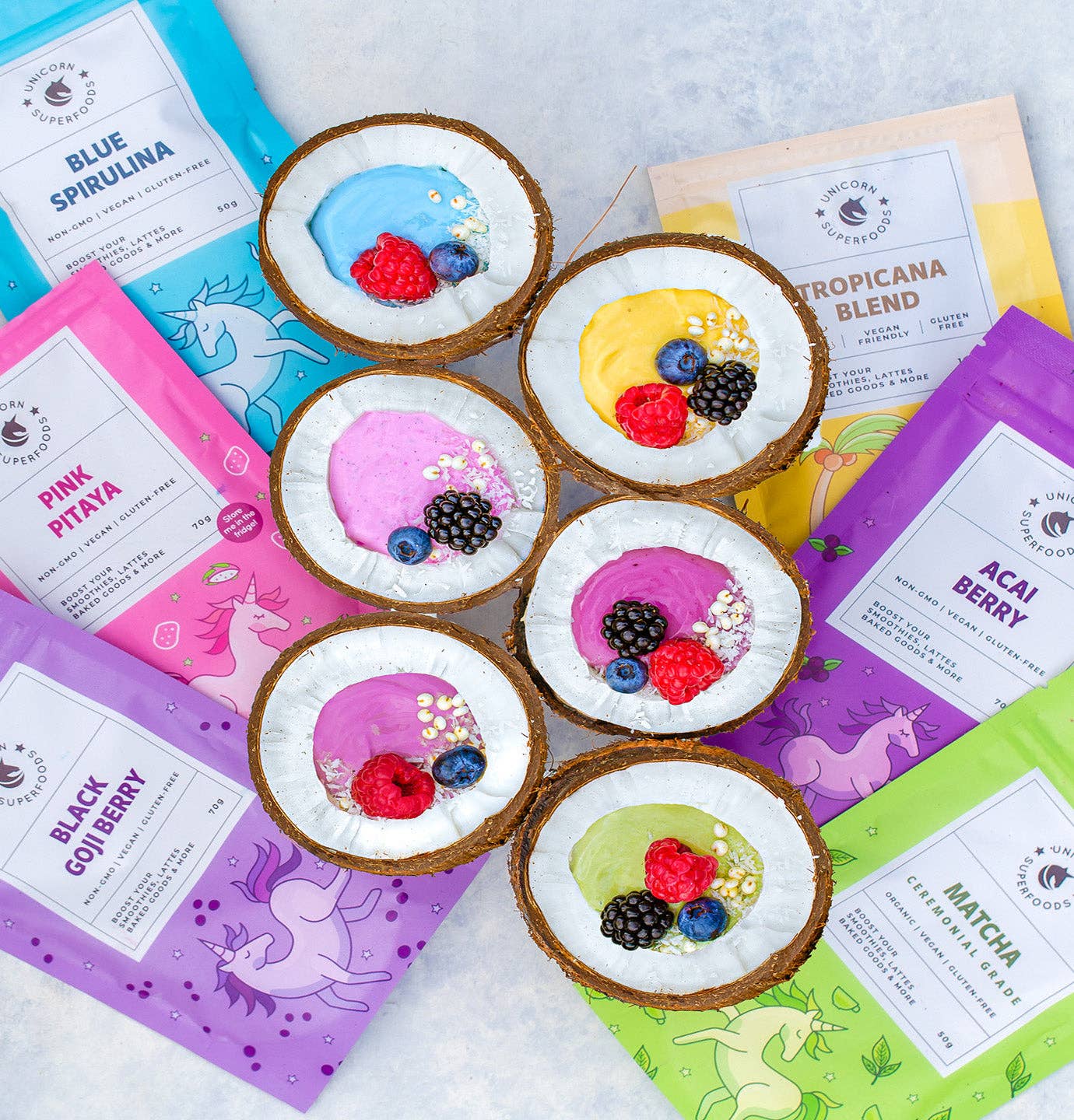 Unicorn Superfoods – wholesale Protein-/superfoodpulver – Acai Berry pulver6