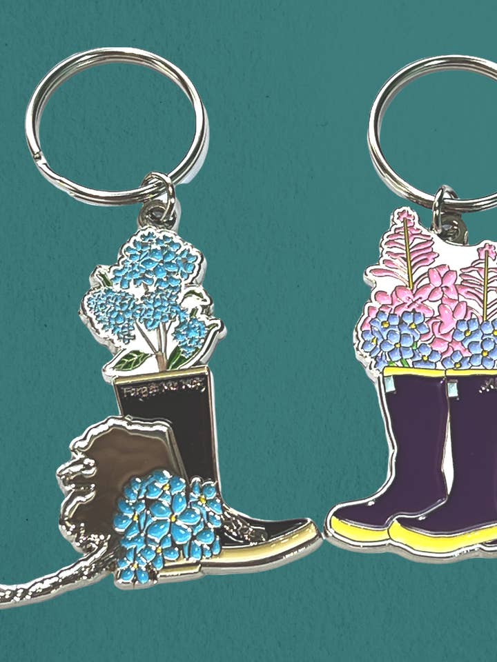 Porte-clés Alaskan Boot pour la vente par Alaska Life Designs LLC