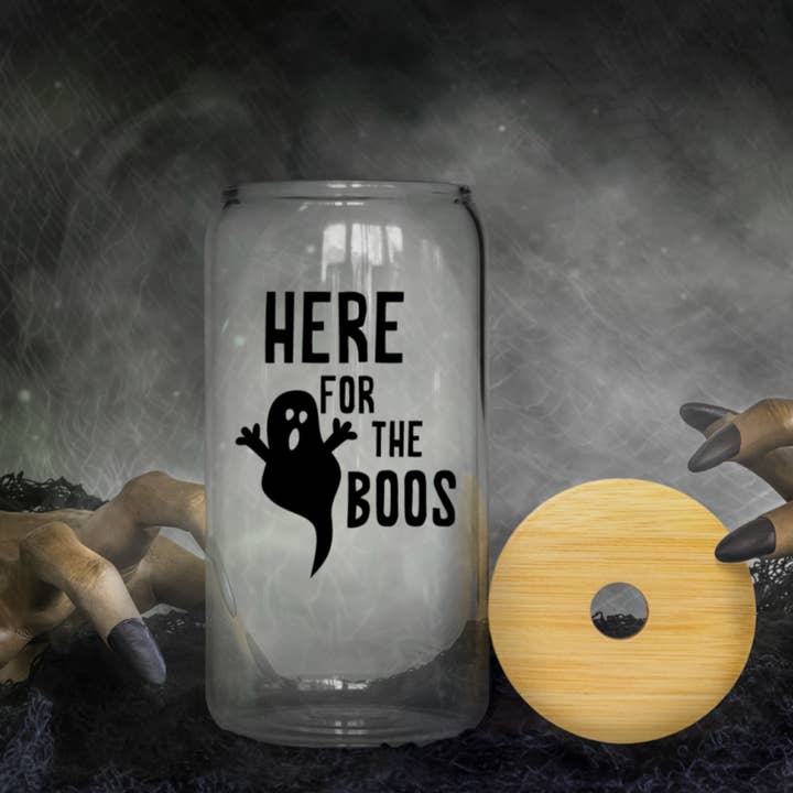 Salt and Sparkle - Wholesale Drinking Glass/Cup - Halloween Iced Coffee Cup4