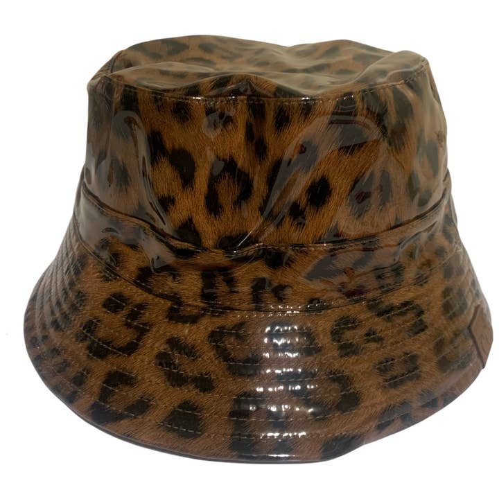 ANGIE-DARKBROWN BUCKET HAT for wholesale by gaiaaccessories