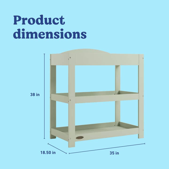 Storkcraft - Wholesale Changing Mat/Pad - Baby - Graco® Customizable Changing Table with Water-Resistant Changing Pad91