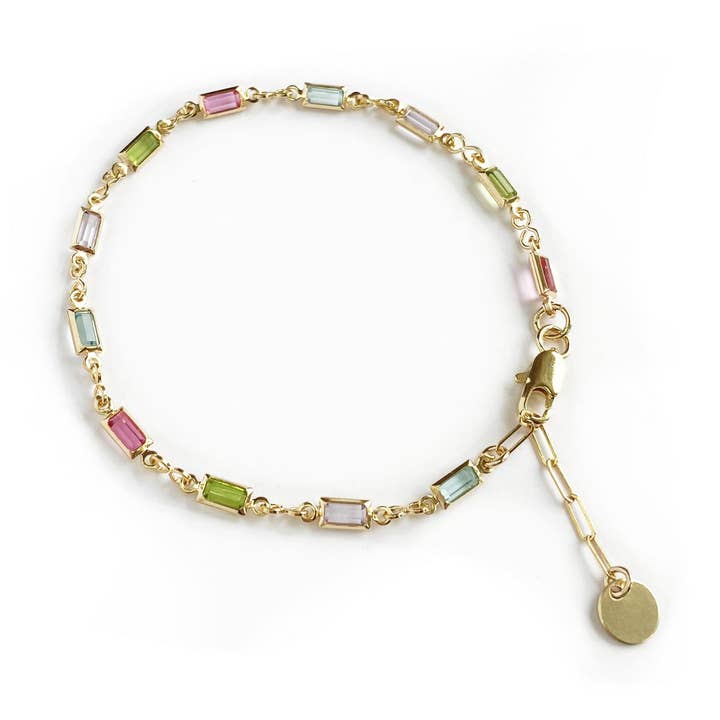 Bracciale Dillon - Skye Crystal - Oro >> per la vendita all'ingrosso da parte di Misuzi