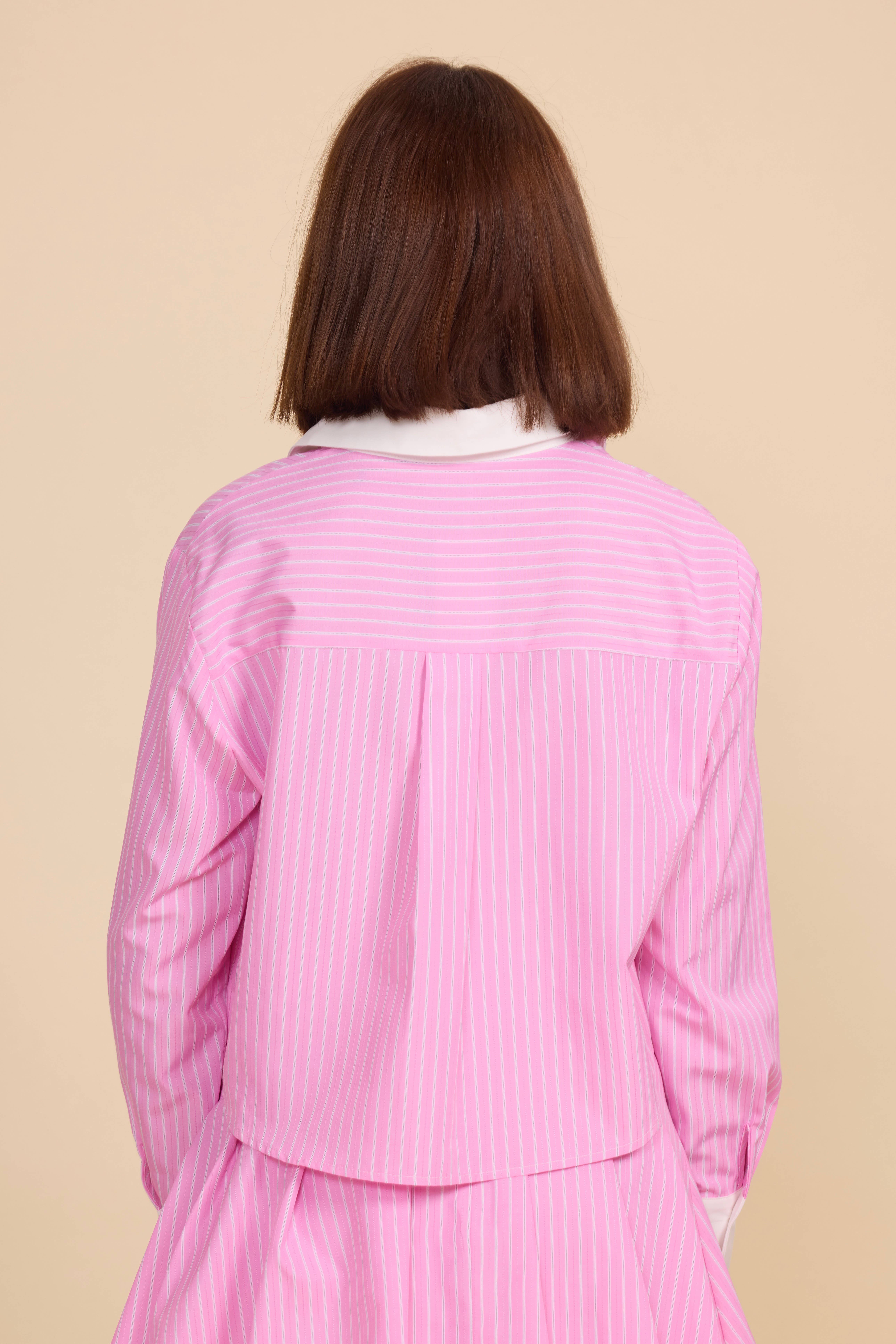 Frime - Vente Chemise à col boutonné – femme - Chemise rayée - 56014