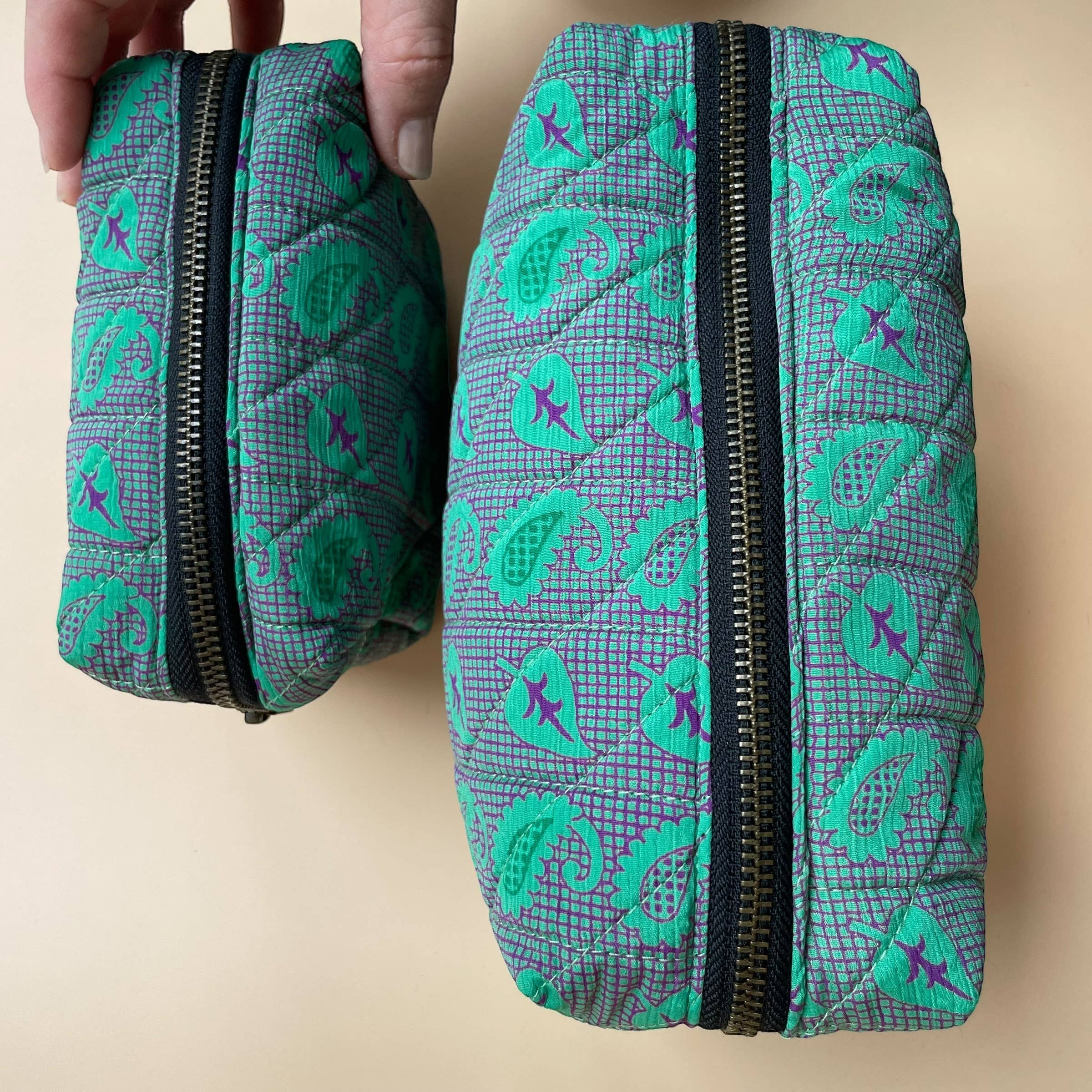 LAYA Cph - Wholesale Makeup/Cosmetic Bag - Nia Makeup Pouch – Sari Collection6