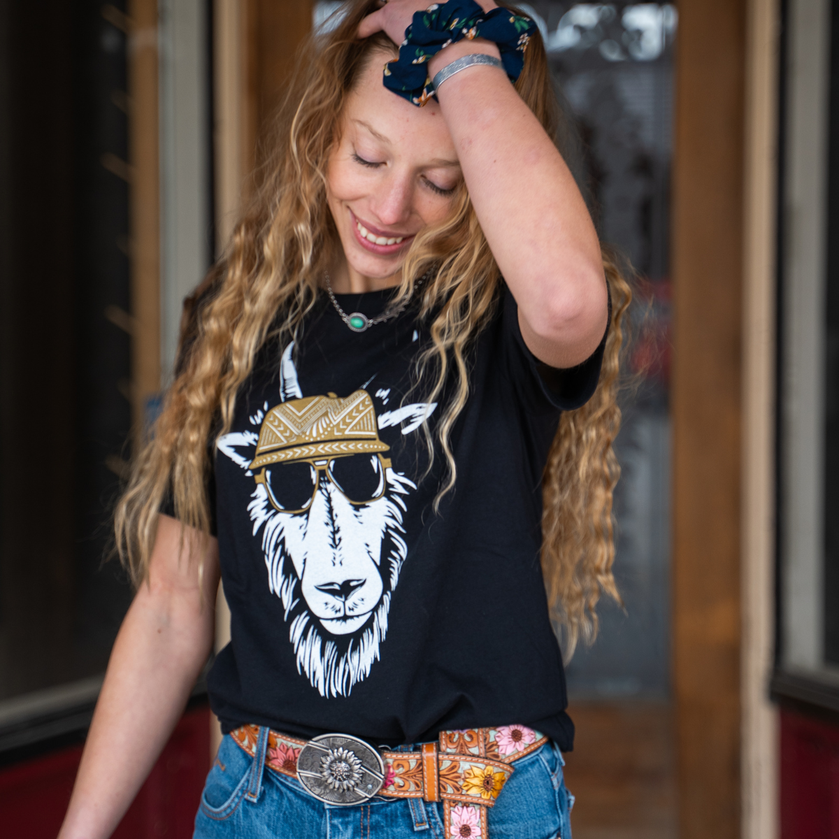 The Montana Scene - Wholesale Screen Printed T-Shirt - Unisex - Oi Billy Unisex Tee - Black1