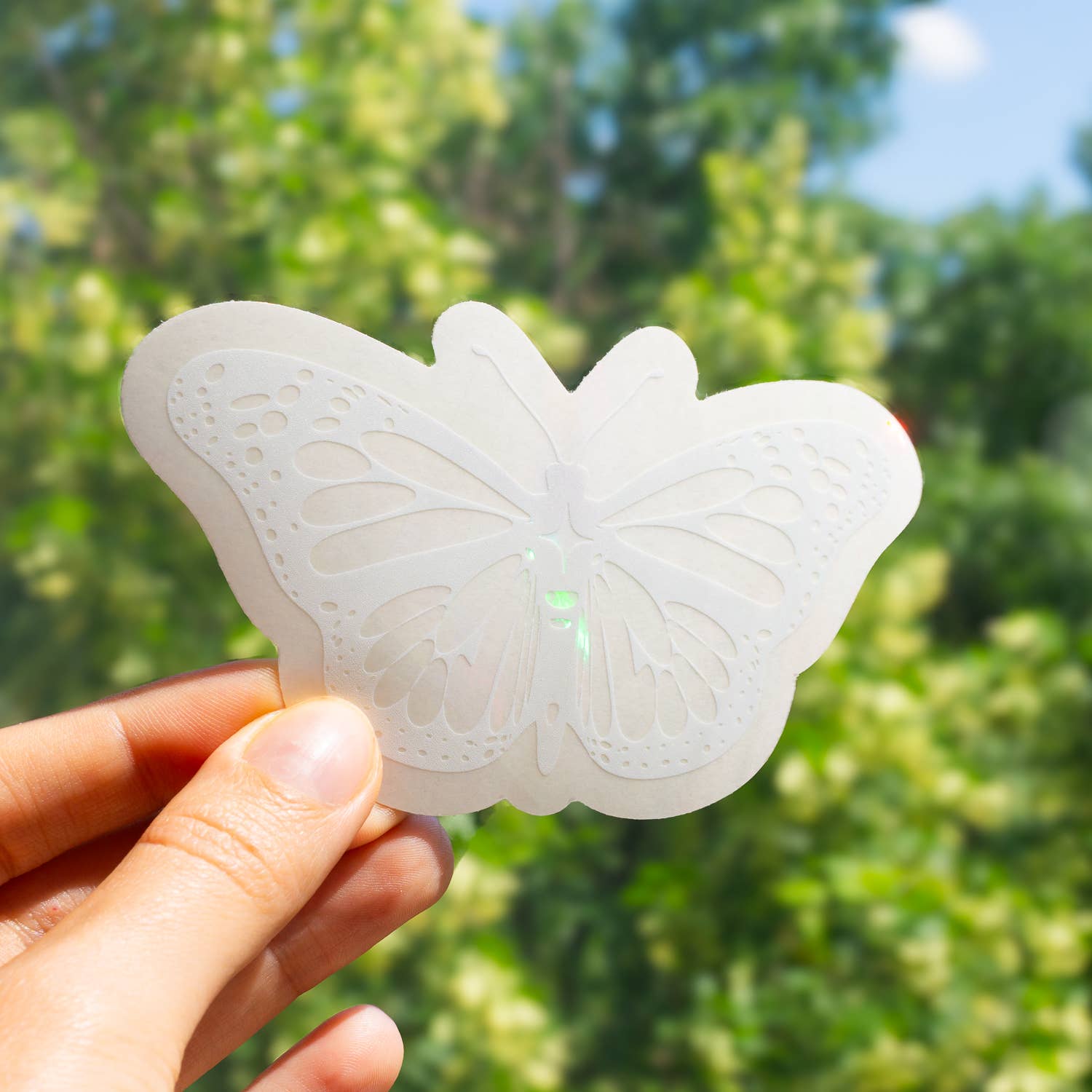Creative Goodie - Wholesale Sticker - Butterfly Suncatcher sticker, Rainbow window decal3