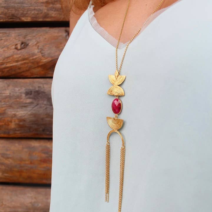 TULUM NECKLACE for wholesale by MIO JEWELS