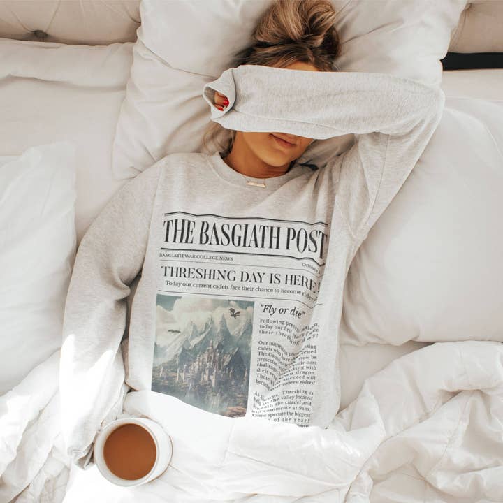 Fantasy Reader Sweatshirt - Basgiath War College Merch for wholesale by TheKingShirt