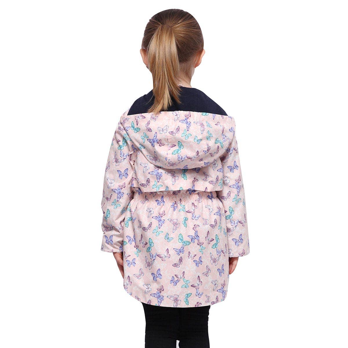 Rokka & Rolla - Wholesale Windbreaker - Kids - Girls' Light Rain Jacket Hooded Trench Coat3