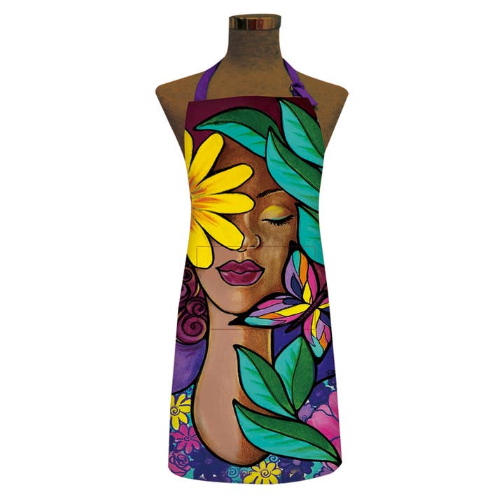 Tablier Garden Spirit pour la vente par Shades of Color, LLC