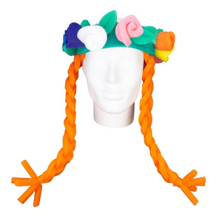 Rozen & Vlechten Haarband voor wholesale door Foam Party Hats