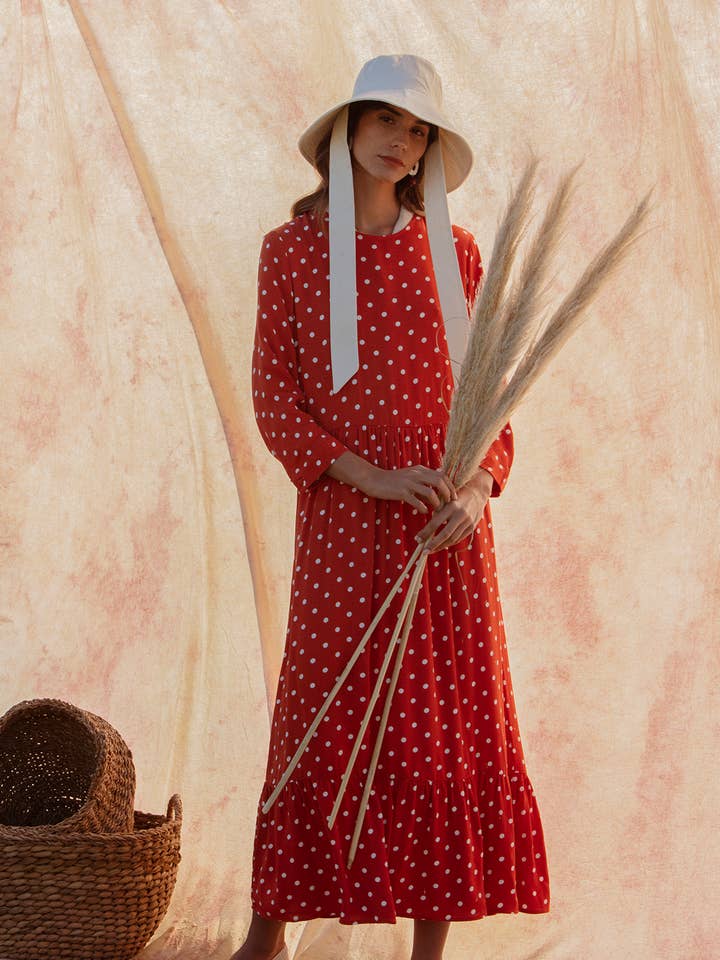 Abito midi Pintas per la vendita all'ingrosso da parte di GUIMANOS