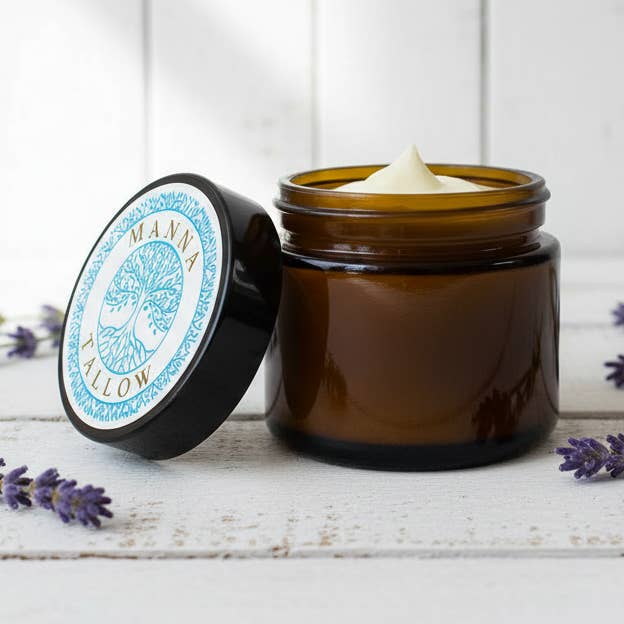 Manteiga de Lavanda Batida de Sebo de Manna 57g por atacado de Manna Tallow