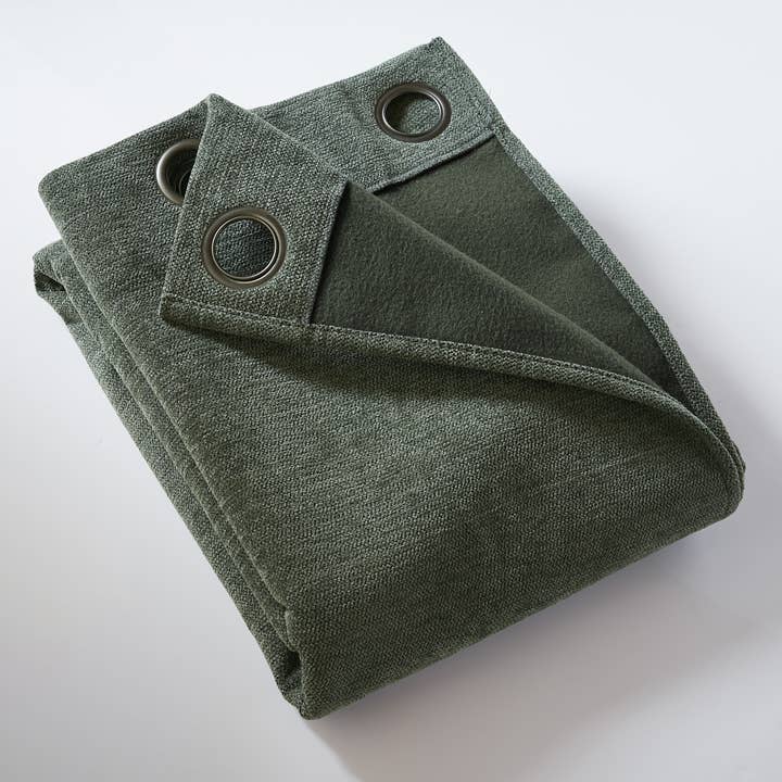 RIDEAU 140 x 240 cm BJORN Romarin pour la vente par L'effet Papillon