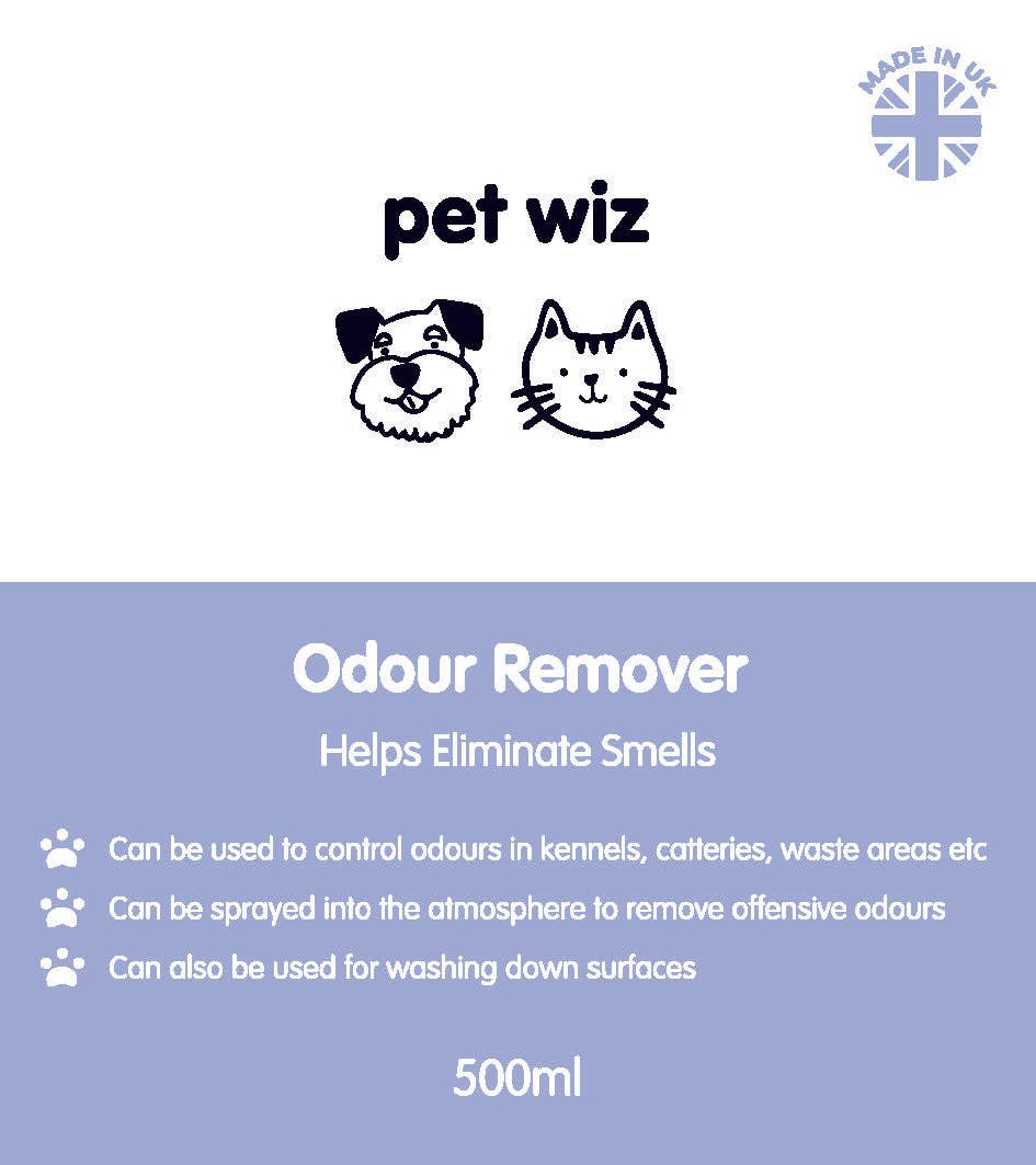 Pet Wiz – wholesale Pet deodorising spray – Odour Remover - 500ml1