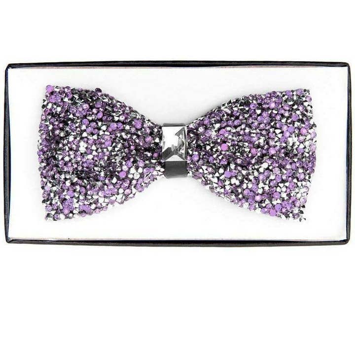 Dubal Brothers - Wholesale Bow Tie - Men's - Vittorio Farina Rhinestone Bow Tie by Classy Cufflinks8