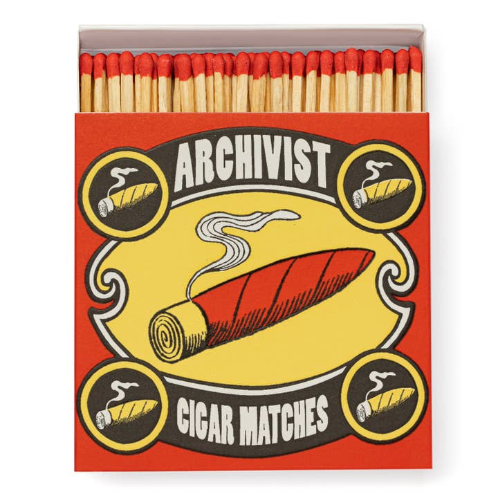 Cigar | Square - Safety Matches for wholesale by Archivist Gallery | United States