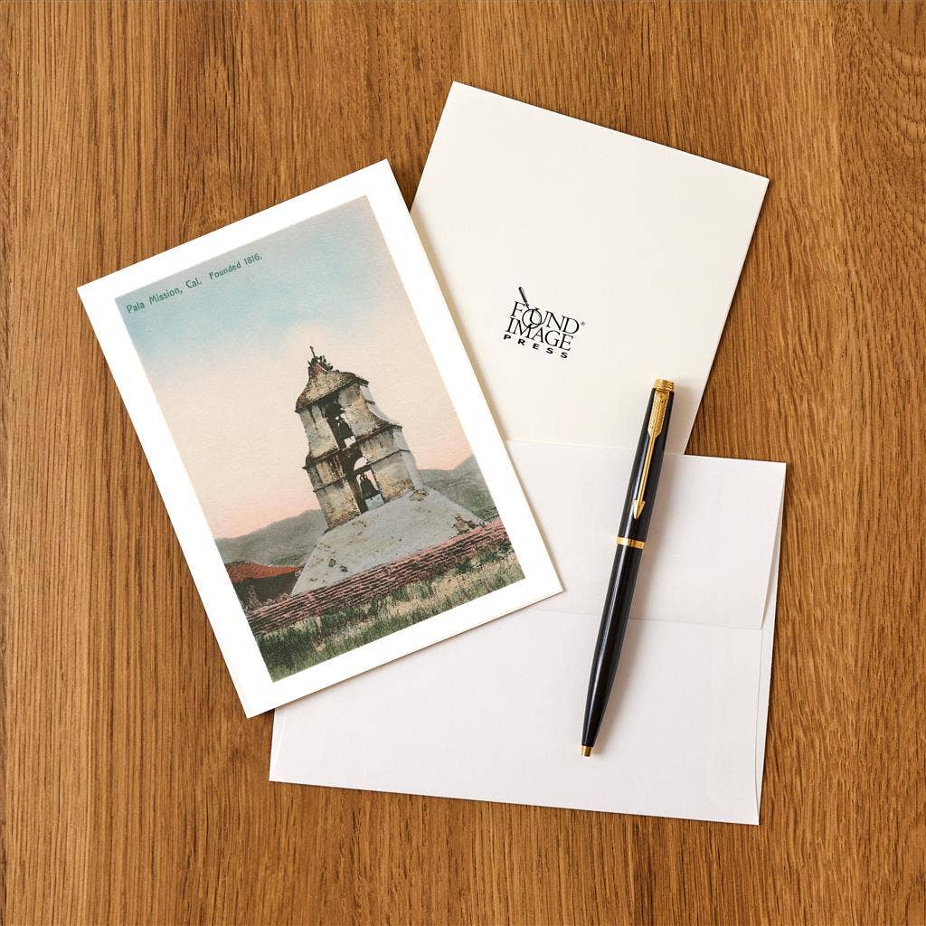 Found Image Press – Großhandel Briefpapier-/Postkarten-Set – Grußkarte CM-67 Pala Mission1