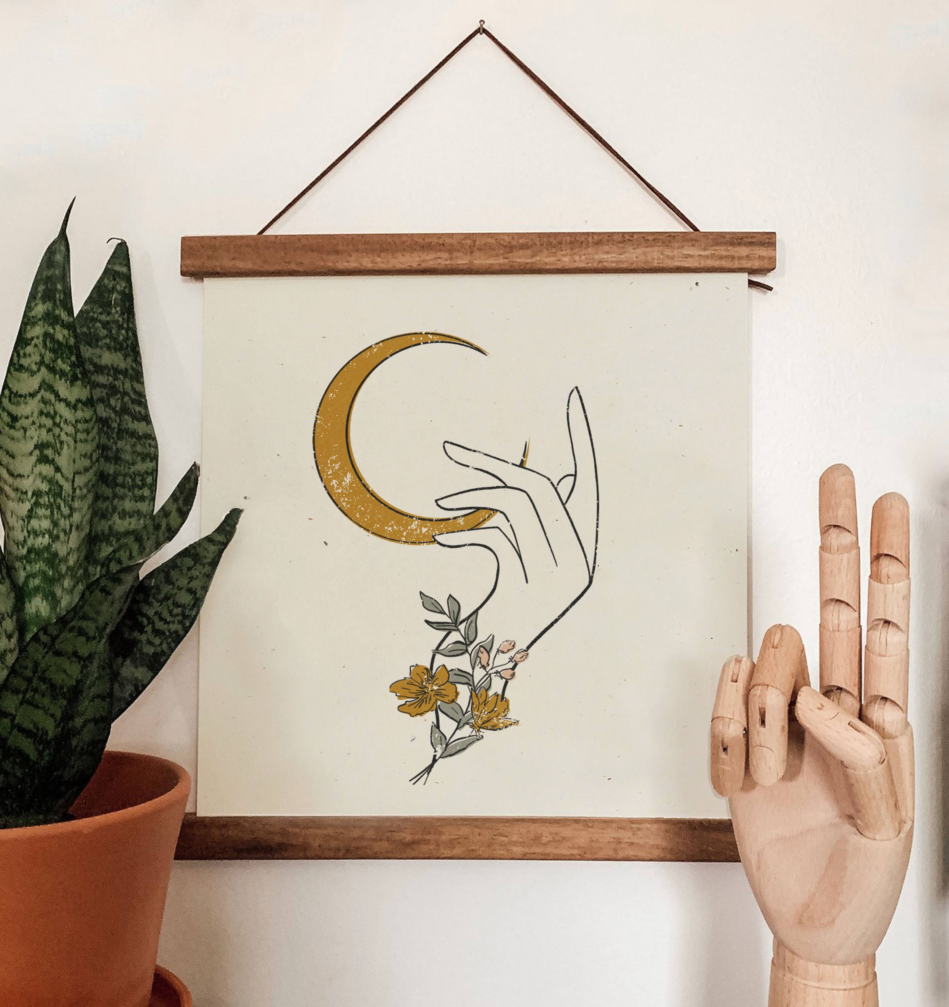 colorbloKC - Wholesale Art Print - Moonflower3