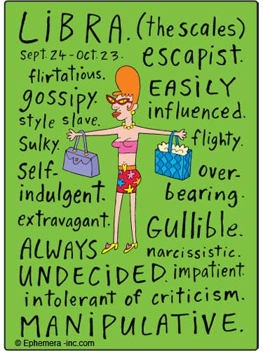 Magnet-Libra naughty Clayboys for wholesale by Ephemera