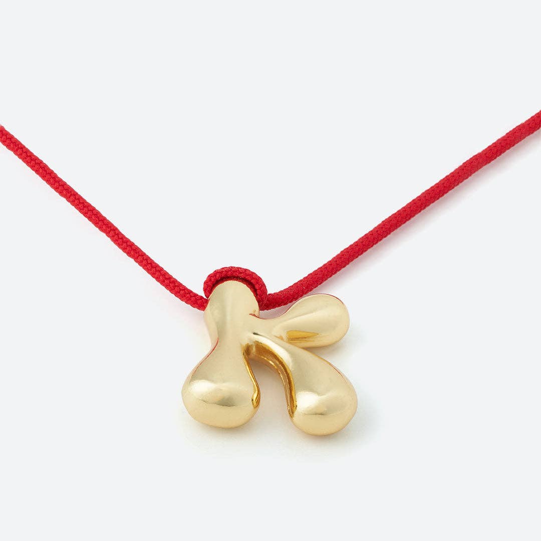 La Mome Bijou - Venta al por mayor Collares con colgantes/abalorios - Collar con letra K20