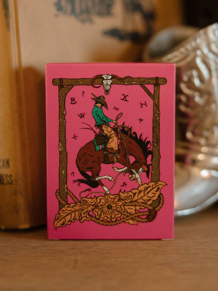Pink Outlaw Playing Cards for wholesale by Sterling Kreek