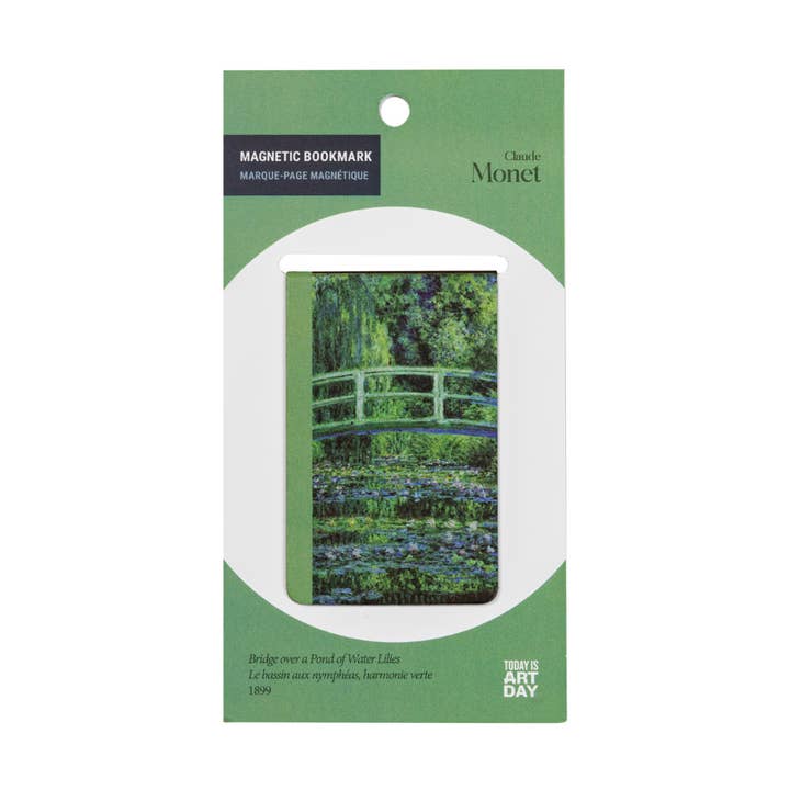 Magnetic Bookmark - Claude Monet - Bridge over a Pond of Water Lilies for wholesale by Today is Art Day