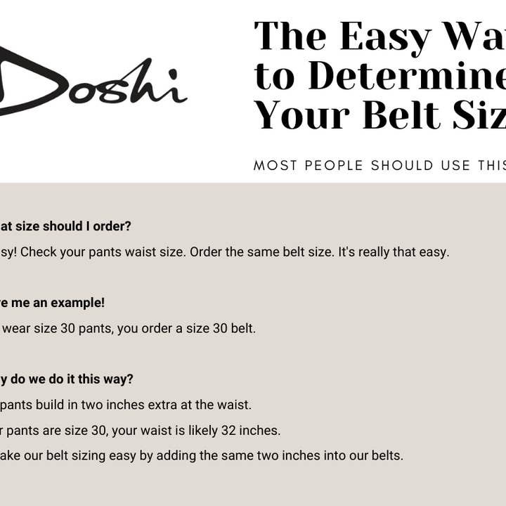 Ceinture Auto 1 pour la vente par Doshi.Shop