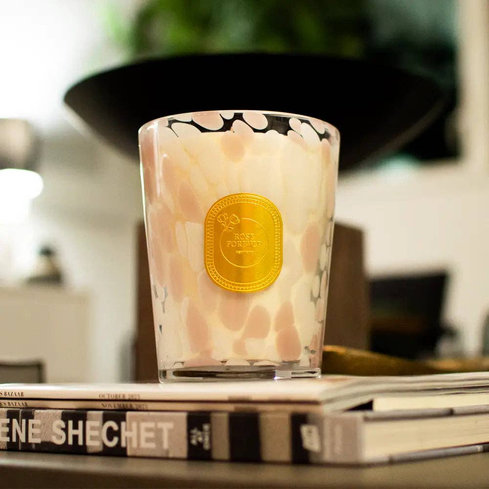 Rose Forever - Wholesale Jar/Filled Candle - Baies & Berries Candle – Fruity & Floral Fragrance1