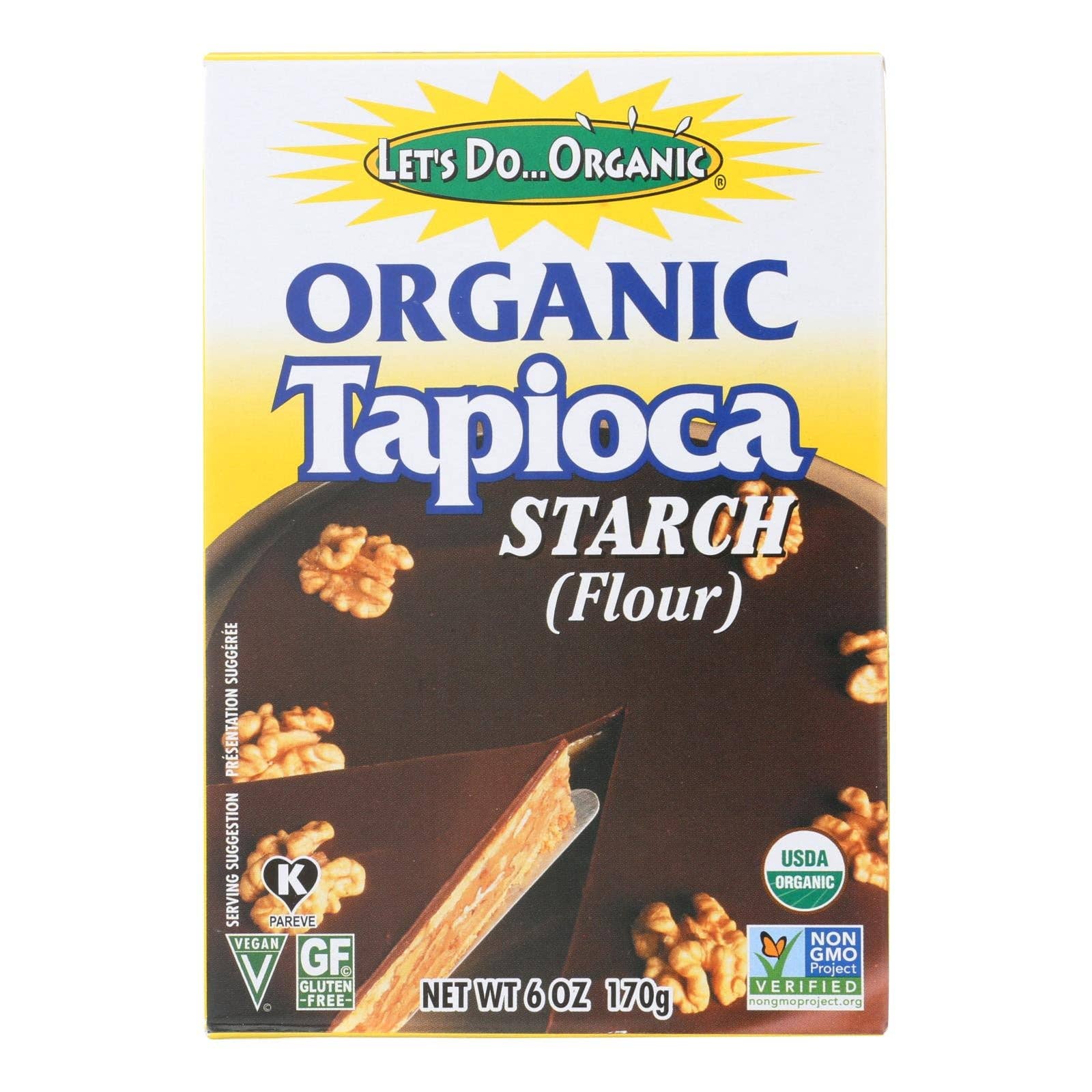 Ware Spark - Wholesale Bread Mix - Let's Do Organics Tapioca Starch - Organic - 6 Oz - Case Of 60