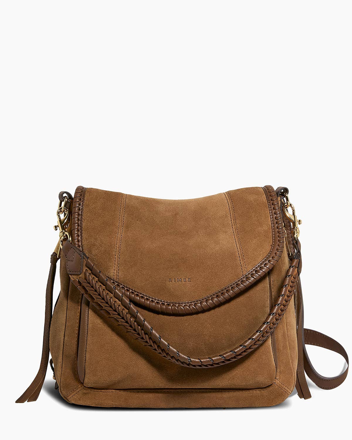 Coffee Suede Alles Voor Liefde Convertible Schoudertas voor groothandel op Faire0