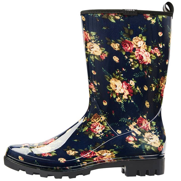 HISEA - Wholesale Rain Boots - Women's - Women's Waterproof Mid-Calf Rain Boots