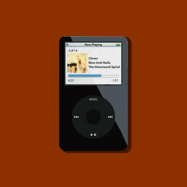 The Weeping Roses - Wholesale Sticker - Nine Inch Nails iPod Vinyl Sticker