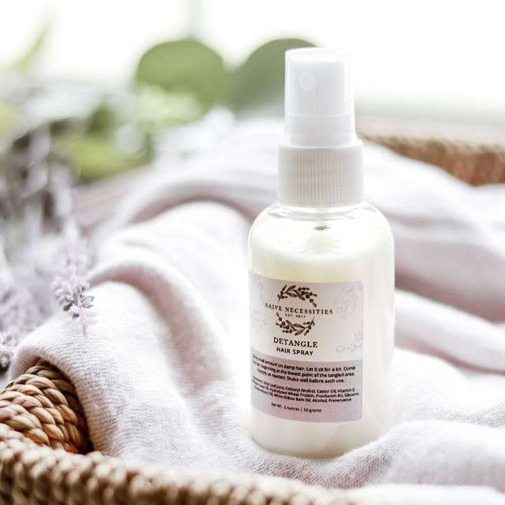 Naive Necessities - Wholesale Hair Spray - Leave-In Detangle Hair Spray1