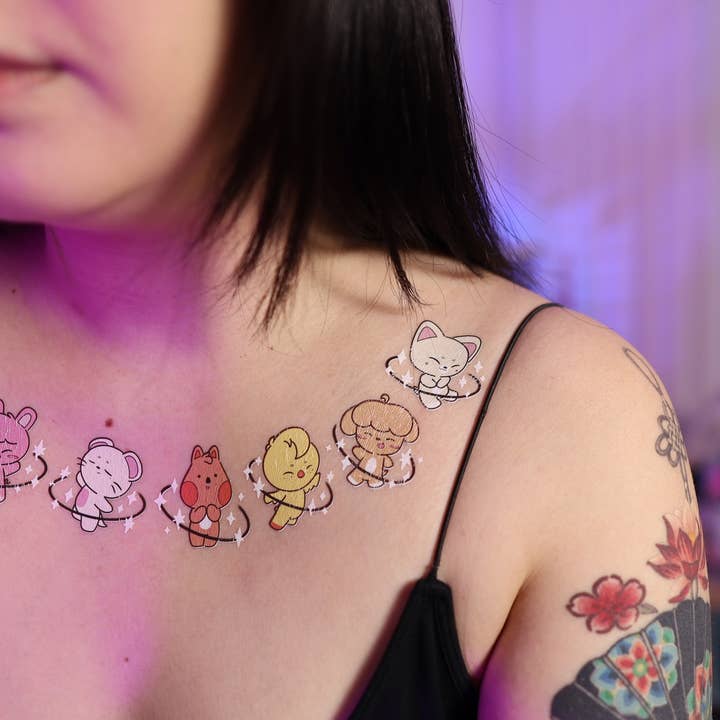 Riskit Design - Wholesale Temporary Tattoo - KPOP Stray Galaxy TEMP TATTOOS4